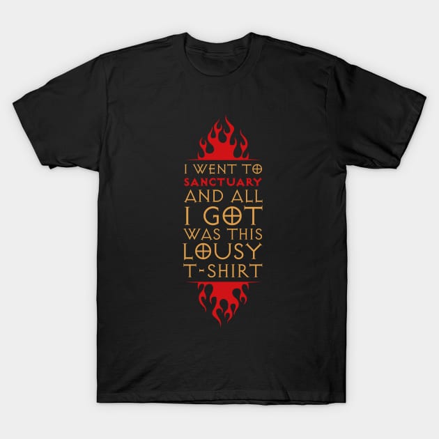 I went to Sanctuary T-Shirt by demonigote